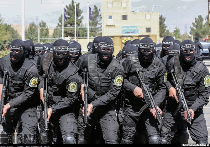 نمایش اقتدار پلیس در حضور سفرای کشورهای خارجی مقیم تهران (عکس)