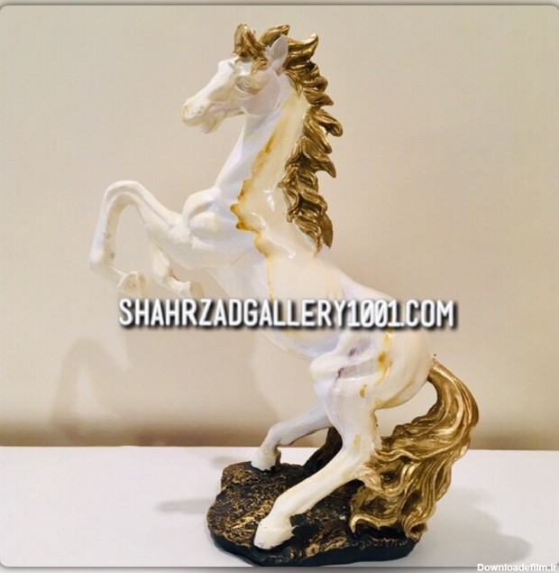 قیمت و خرید مجسمه اسب سفید - گالری شهرزاد 1001