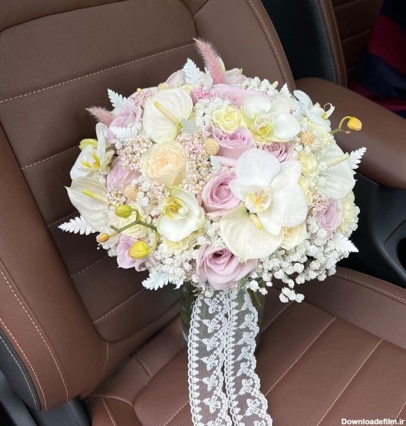 عکس قشنگ ترین دسته گل عروس