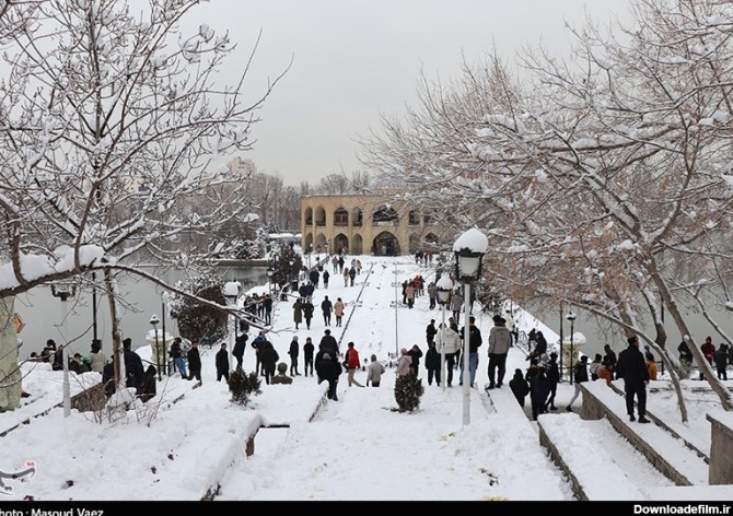 شادی مردم تبریز بعد از بارش برف- عکس خبری تسنیم | Tasnim