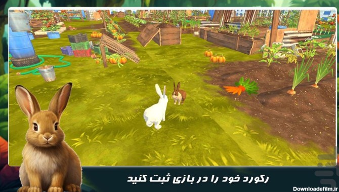 بازی حیات وحش جدید | خرگوش کوچولو - عکس برنامه موبایلی اندروید