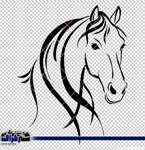 عکس طراحی از اسب