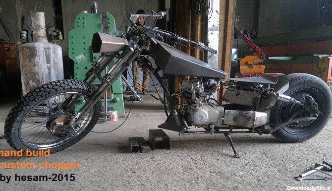 موتورسیکلت دست ساز ایرانی/عکس | روزنو