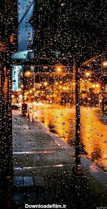 عکس شب بارانی - عکس نودی