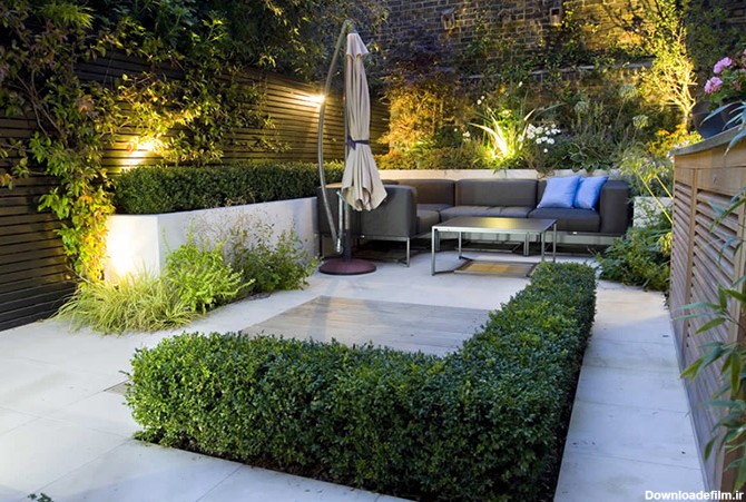 طراحی فضای سبز و باغچه حیاط منزل