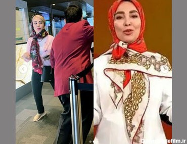 اولین واکنش ژیلا صادقی به عکس هایش در امریکا ! / خانم مجری از حجاب عقب نشینی کرد !