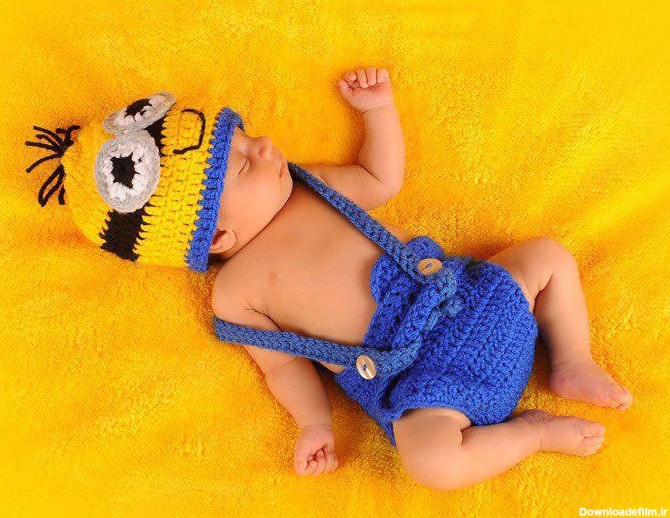 اهمیت انتخاب لباس در عکس نوزاد پسر در آتلیه کودک | استودیو بنسای