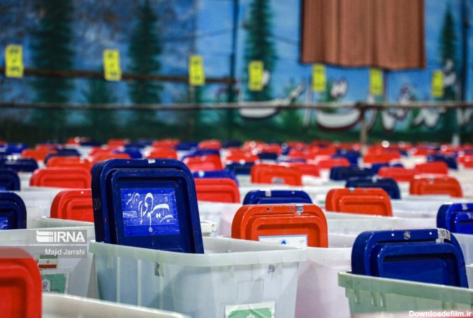 عکس/ آماده سازی صندوق‌های اخذ رای