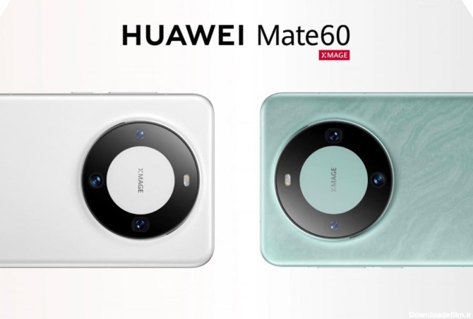 هواوی میت ۶۰ / Huawei Mate 60 در دو رنگ نمای پشت