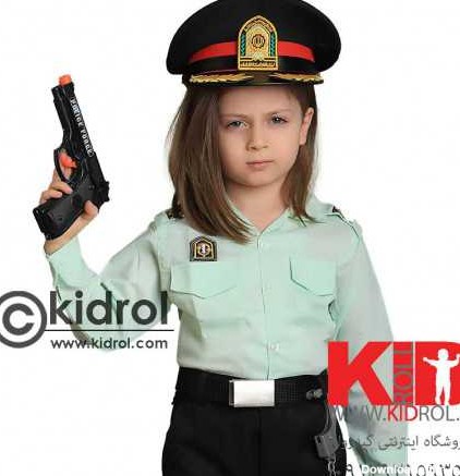 عکس دختر با لباس پلیس برای پروفایل