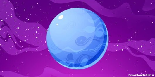 دانلود عکس نپتون تصویر سیاره نپتون دورترین سیاره است