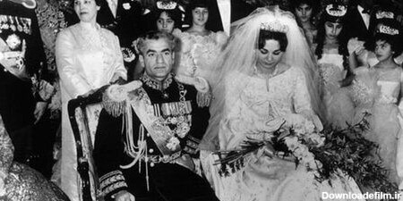 عکس‌هایی ناب از عروسی محمدرضا شاه و فرح دیبا