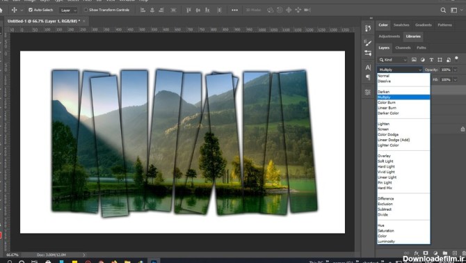 ساخت عکس چندتکه در فتوشاپ چگونه است؟+ آموزش تصویری - ایمنا