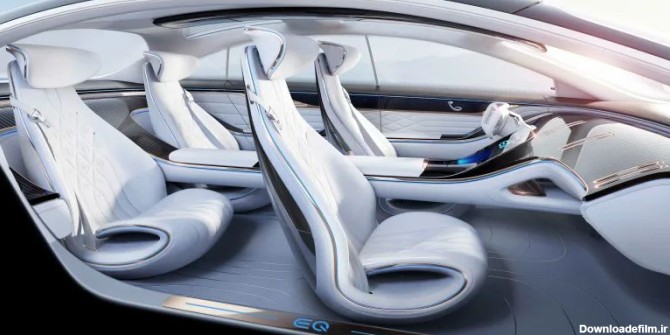 مرسدس بنز ویژن EQS؛ خودرویی تمام الکتریکی با نورپردازی وحشی!+ویدئو