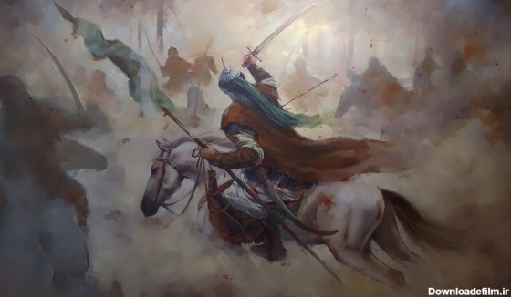 تابلوی نقاشی: حضرت ابوالفشل (ع)