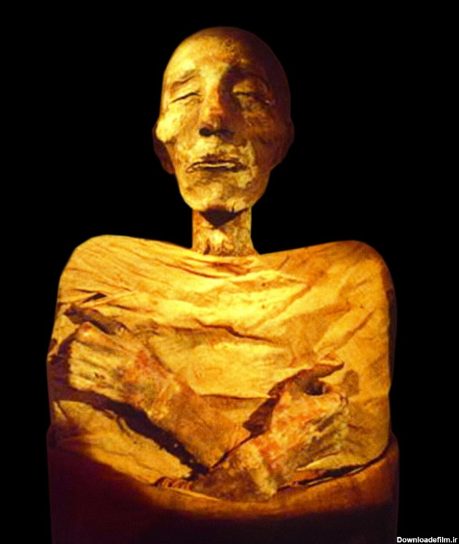 عکس مومیایی شده فرعون