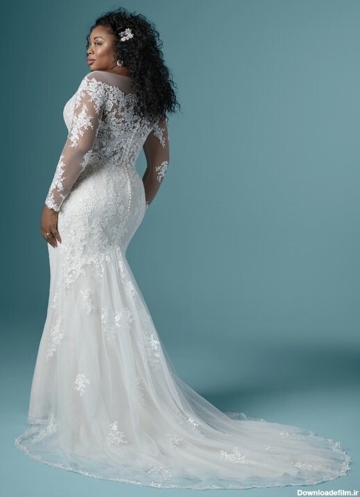 جدیدترین مدل لباس عروس 2023 برای خانم‌های پلاس سایز!