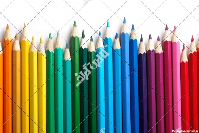 عکس با کیفیت مداد رنگی