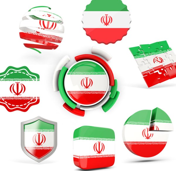 PNG پرچم ایران رایگان