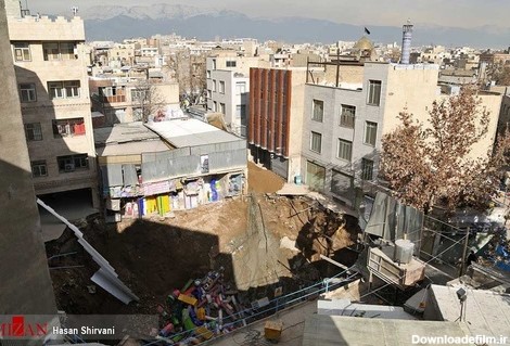 ریزش زمین در خیابان مولوی تهران (عکس) - اتحاد خبر