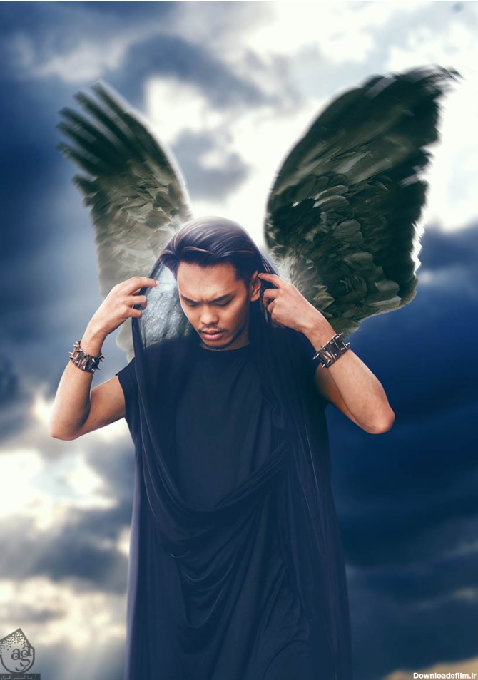 آموزش Photoshop : ویرایش تصویر فرشته – قسمت دوم - انتشارات دیجیتال ...