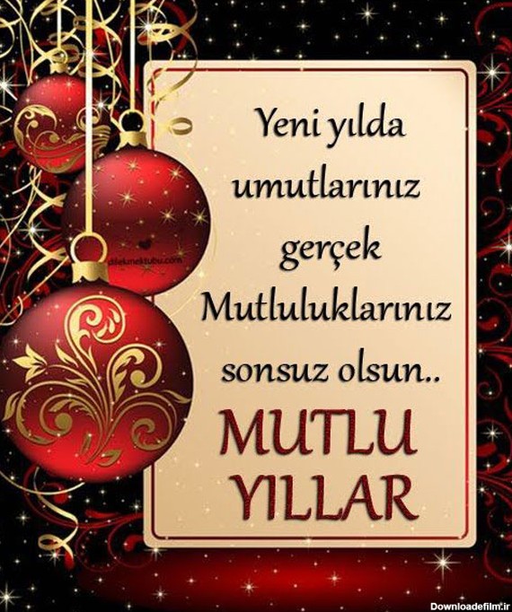 عکس نوشته تبریک عید نوروز 1400 به زبان ترکی استانبولی