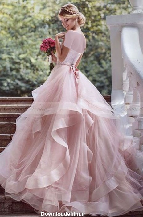 مدل لباس عروس بسیار شیک و جذاب