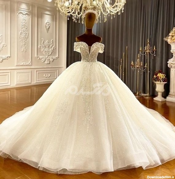 مدل لباس عروس جدید 2023؛ ژورنالی از لباس عروس شیک که دلبری خاصی دارد!
