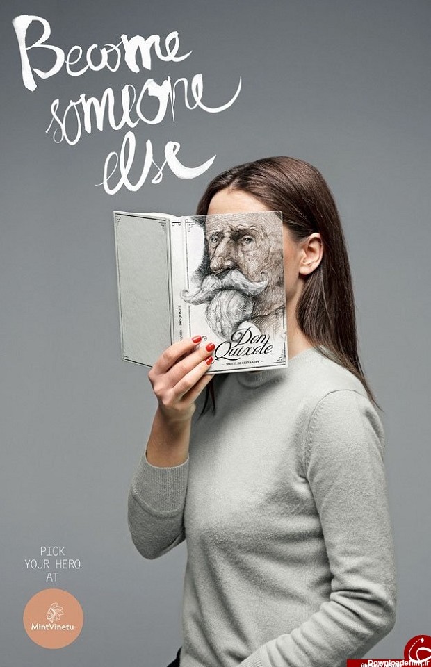 تبلیغات خلاقانه یک کتابفروشی در لیتوانی + تصاویر
