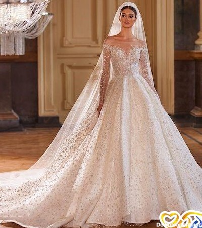 57 مدل لباس عروس زیبا و جدید 1401/ مدل‌های محبوب با توجه به اندام عروس