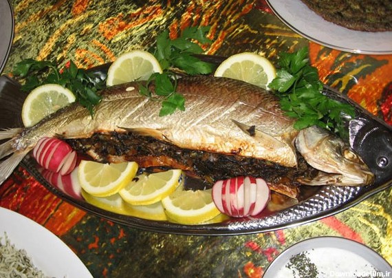 طرز تهیه ماهی شکم پر رستورانی - رستوران لوتکاچی در انزلی