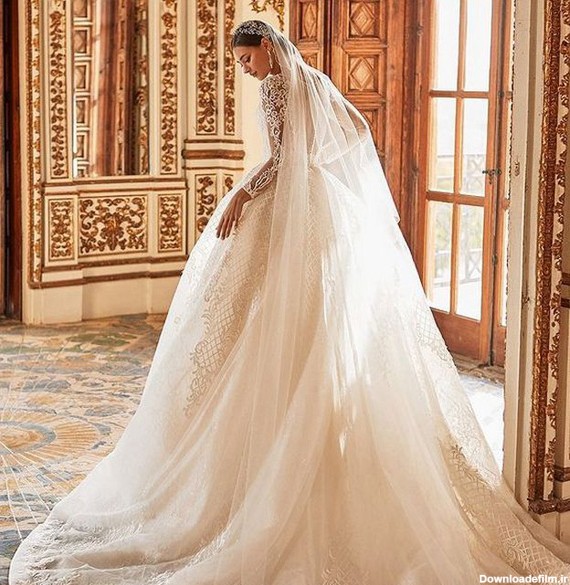 مدل لباس عروس جدید و ساده + مدل لباس عروس پرنسسی و پف دار