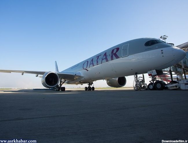 هواپیمای مسافری قطر (عکس)