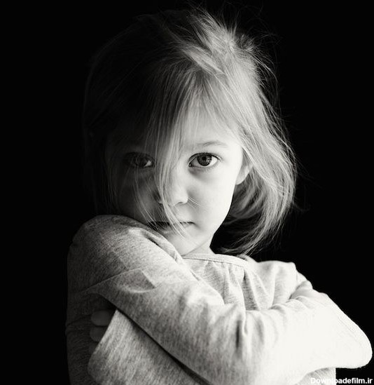 عکس سیاه و سفید از کودکان | مجموعه عکس کودک - آکادمی پیکسان
