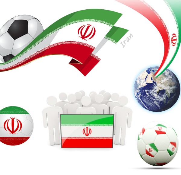 دانلود وکتور فوتبال ایران
