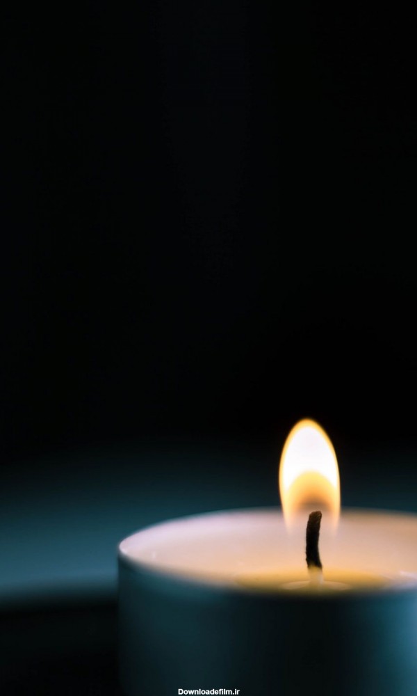 عکس شمع روشن بدون متن برای تسلیت به عزیز از دست داده