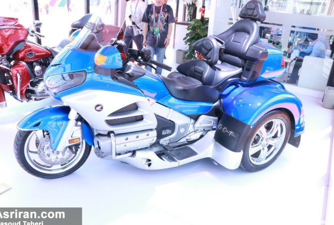 موتور سیکلت خاص هوندا در نمایشگاه خودروی چین (عکس)
