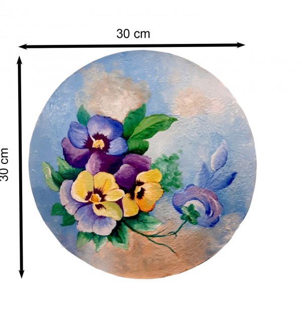 مشخصات، قیمت و خرید تابلو نقاشی گواش طرح گل بنفشه | دیجی‌کالا