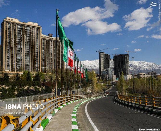 مشرق نیوز - عکس/ خیابان‌های تهران در روز ۱۲فروردین