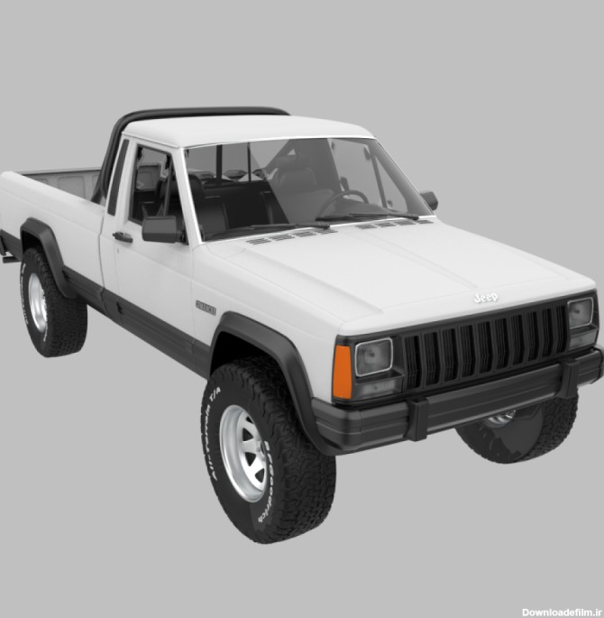 مدل سه بعدی ماشین جیپ قدیمی | 3D Model jeep car | ماشین الات ...