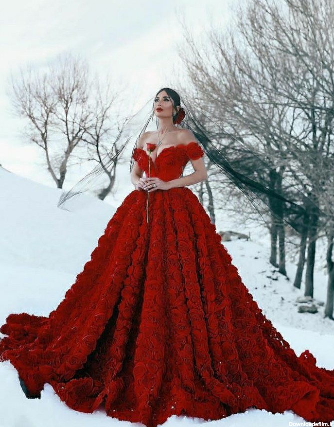 ۲۰ مدل لباس شب یلدا زنانه مجلسی برای عروس+ ایده جذاب و جدید در ...