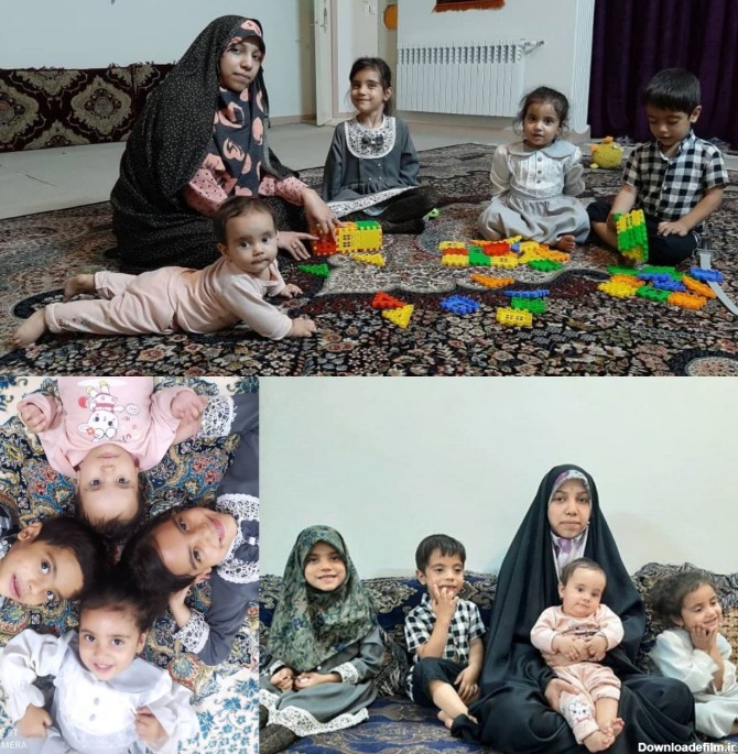 جوان‌ترین مادر ایرانی /مادر دهه هشتادی با ۴ فرزند +عکس