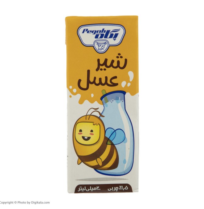 قیمت و خرید شیر عسل پگاه مقدار 0.2 لیتر