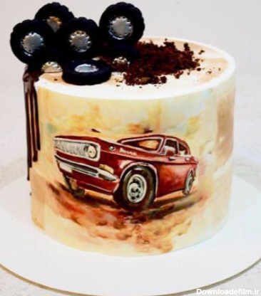 کیک پسرانه ماشین کامیون