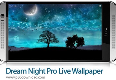 دانلود Dream Night Pro Live Wallpaper - برنامه موبایل تصویر
