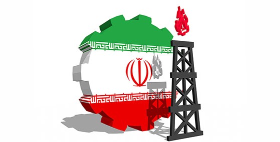 تصویر سه بعدی پرچم ایران و صنعت نفت و گاز | فری پیک ایرانی ...