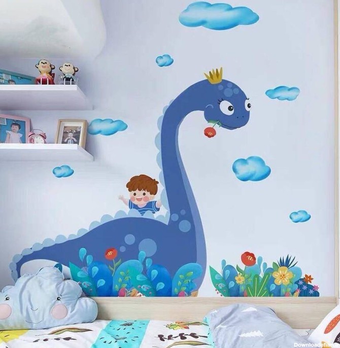 مدل نقاشی دیوار اتاق کودک؛ ایده های جذاب برای محیطی شاد