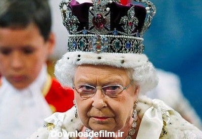 الماس کوه نور بر سر ملکه انگلیس