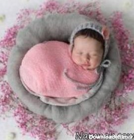 عکس یک نوزاد بسیار زیبا