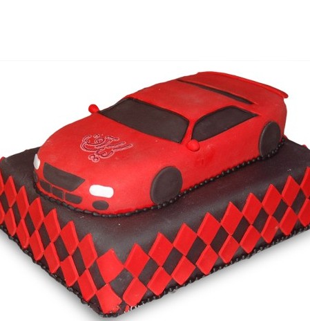 عکس کیک تولد پسرونه ماشین